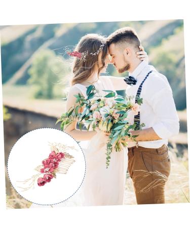 Minkissy Hair Jewelry Comb with Crystals | Elegant Hair Clips for Women & Flower Girls | Rhinestone Decorative Combs from South Korea - Buy Online on GoSupps.com