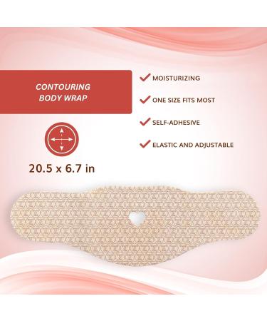 All Natural Moisturizing Body Applicator Wraps - Easy Use Body Wraps by Shape and Tone (6 Pack) for International Shipping - Buy Online on GoSupps.com