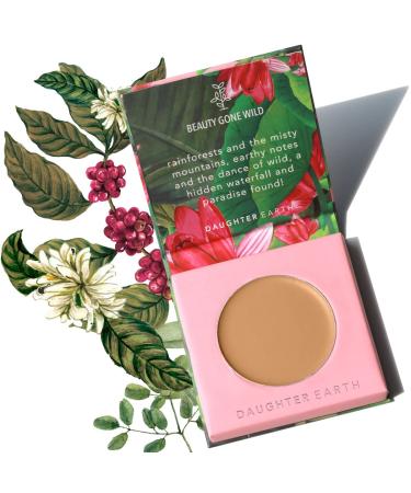 DAUGHTER EARTH Cream Concealer For Face | Breathable & High Coverage Lightweight Concealer With Bakuchiol and CoQ10 | Vegan Silicone-Free Makeup With Natural Coverage | Creaseless Finish Pro Concealer LATTE