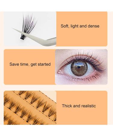 Women s Pro Makeup 60pcs Cluster Beauty Eyelashes - Grafting Fake False Lashes 6mm for Stunning Eyes - Buy Online on GoSupps.com