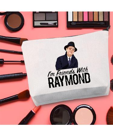 Levlo Raymond Motif Cosmetic Bag - Perfect Gift for Fans | Women s Makeup Bag with Zipper - Buy Online on GoSupps.com