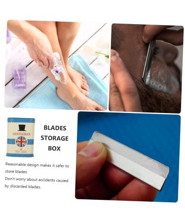 Beavorty 5-Stack Blade Storage Box | Razor Blade Dispenser & Waste Container | Durable 5-Pack | 7.6x7.6cm | International Shipping - Buy Online on GoSupps.com