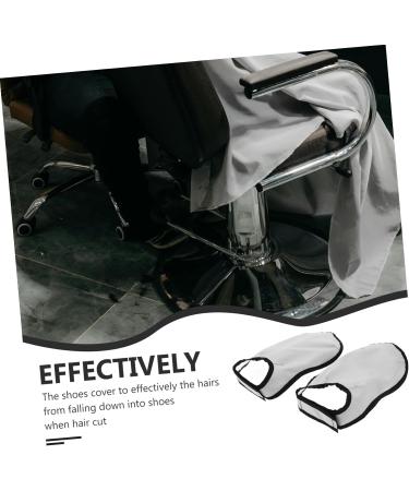 FOMIYES 1 Pair Anti-Breakage Shoe Cover Haircut Shoes Cloak Haircut Shoes Protector Hair Salon Shoes Cover Protective Shoes Cover Barber Shoes Covers Hairdressing Accessories Shoes Cape - Buy Online on GoSupps.com