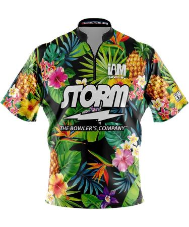 Logo Infusion Dye-Sublimated Bowling Jersey - I AM Bowling Fun Design 2033-ST - Storm 4XL - Buy Online on GoSupps.com