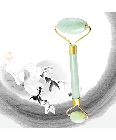 Jade Roller & Gua Sha Plate - Facial Massage Tool for Anti-Aging Puffiness Relief and Skin Rejuvenation | Shop Internationally - Buy Online on GoSupps.com