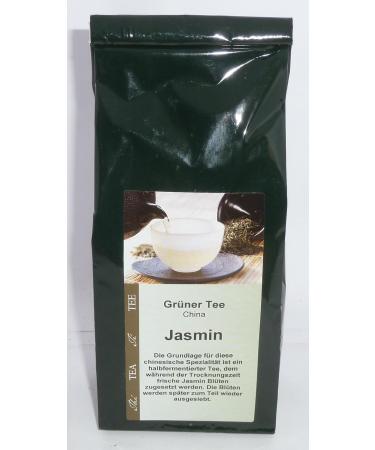  AMA-Feinkost Jasmine Green Tea with Jasmine Flowers (100g) - Buy Online on GoSupps.com