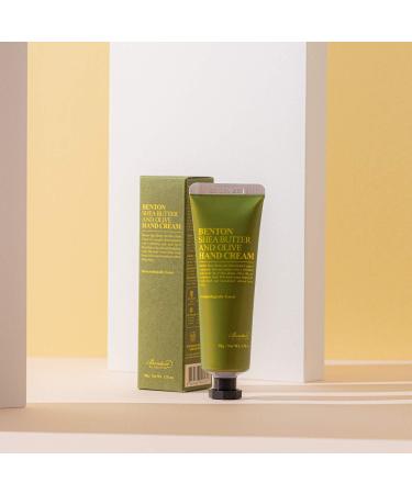 Benton Shea Butter & Olive Hand Cream 1.76 oz - Nourishing Moisturizer - Buy Online on GoSupps.com