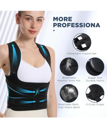 Wonder Care Back Brace - Posture Corrector for Men & Women | Back Support & Straightener for Scoliosis | Universal Size 26-42 Inch - Buy Online on GoSupps.com