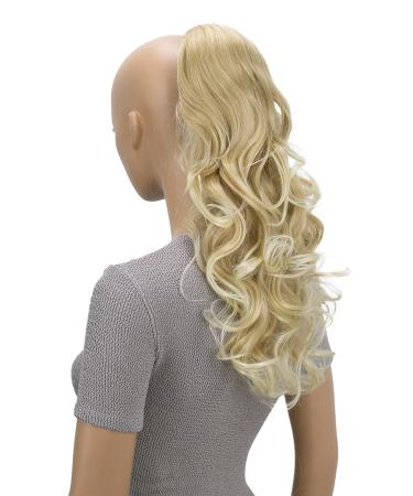 CAISHA 18" Hairpiece Ponytail Extensions Voluminous Wavy Blond Mix PH10 blond mix #27T613 PH10