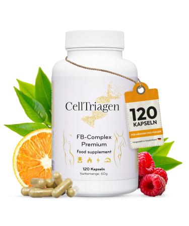 Celltria who Premium FB-Complex All-in-One Formula with proven Garcinia Cambogia extract-bitter orange & raspberry fruit to support the training -120 capsules