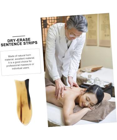 Minkissy 6-Piece Horn Gua Sha Massage Set | Cabbage Board & Skin Massage Tools | Jade Face Roller & Ochsenhorn Boards for Glowing Skin - Buy Online on GoSupps.com