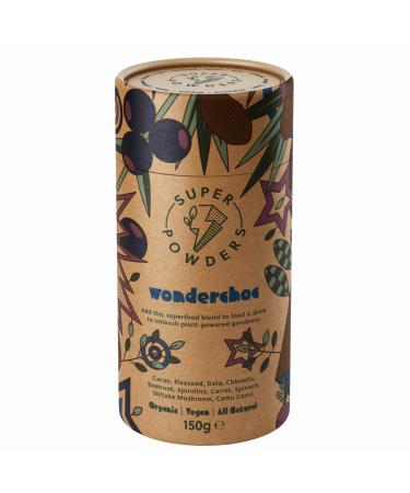 Super Powders - WONDERCHOC- The superfood 'Chocolate' Raw Cacao Blend for Children and Their Families. A Natural Source of Iron & Vitamin C and Ideal for Fussy Eaters - 30 Servings. Recommended +3 Coco