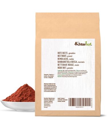 Buy Beetroot Powder 1000g - Raw & Cooked Uses | Color Your Food | Achterhof | International Shipping - Buy Online on GoSupps.com