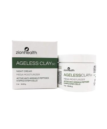 Ageless Clay Anti Wrinkle Cream-SC Zion Health 2 oz Cream