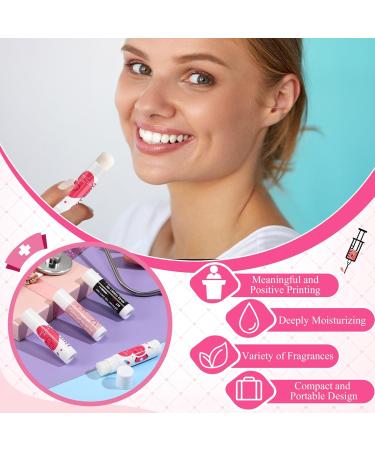 Nurse Gifts Bulk | Lip Balm Set for Nurse Graduation | 24 Pcs Moisturizing Lip Care with Vitamin E & Coconut Oil - Buy Online on GoSupps.com