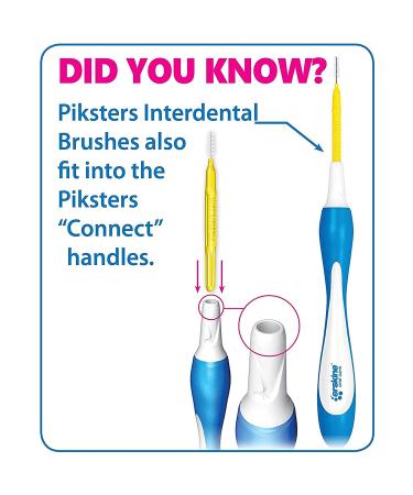 Piksters Size 3 Interdental Brushes - 40 Pack - Buy Online on GoSupps.com