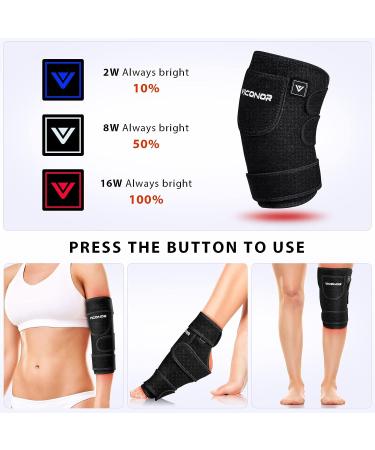Infrared Red Light Therapy Device for Joint Pain Relief | 660nm & 850nm LED Therapy Pad | Home Use with APP Control | Gift Idea - Buy Online on GoSupps.com