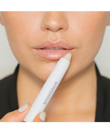 Wonderskin 3-in-1 Lip Scrub for Soft, Flake-Free Lips - Exfoliator, Moisturizer, Lip Balm 0.10 oz - Buy Online on GoSupps.com