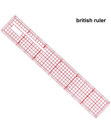 4 Pieces Clear Plastic Ruler Grid Ruler Transparent Ruler Metric Ruler Plastic Straight Measuring Tool Ruler Set for Clothes Design Sewing  6 Inches  12 Inch  15 Inch - Buy Online on GoSupps.com