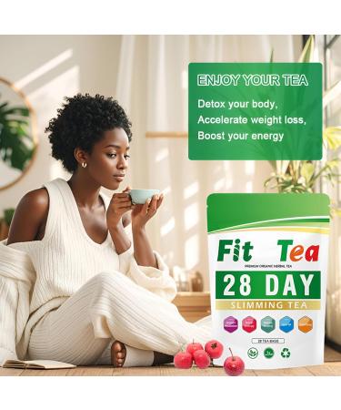 Th Minceur D tox De 28 Jours - Tisane Naturelle Br le-graisses Et Calories For Purifier L'organisme(3PC) - Buy Online on GoSupps.com