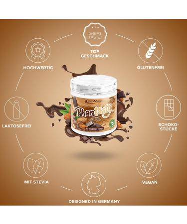 IRONMAXX Partasty Thare Pourg - Vegan Nutty Choc Chip 250g | Gluten-Free Lactose-Free | Real Chocolate Pieces - Shop Now! - Buy Online on GoSupps.com