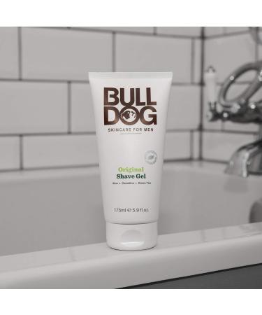 Bulldog Skincare Original Shave Gel for Men 175 Milliliters - Buy Online on GoSupps.com