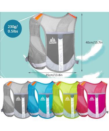 Tyuodna Ultralight Running Backpack - Hydration Pack for Men & Women with 2 Water Bottles | Trail Running Hiking & Cycling Gear - Buy Online on GoSupps.com