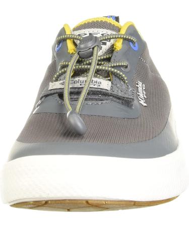 Columbia Men's Dorado CVO PFG Boat Shoe 10 - Ti Grey Steel/Electron Yellow - Buy Online on GoSupps.com