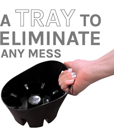 Universal Black Plastic Drip Tray for Toilet Plunger - JS Jackson Supplies - Buy Online on GoSupps.com