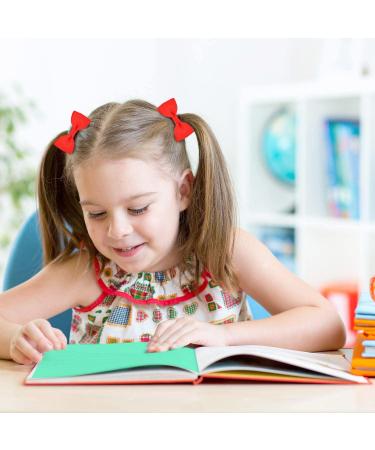 12-Piece Cute Baby Girls Grosgrain Ribbon Hair Bows Ties - Perfect for Toddlers & Little Girls - Buy Online on GoSupps.com