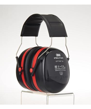 3M Disposable Ear Protection - 1100 Series 200 Pairs Size-Adjustable Double Shell Technology - Optimical III Capsule Black-Red Bundle | International Shipping - Buy Online on GoSupps.com