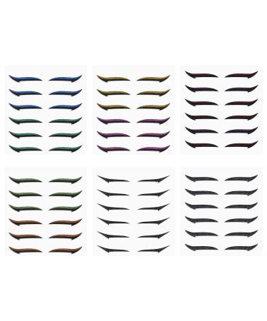 Cat Eye Makeup Double Eyelid Sticker  36 Pairs Reusable Eyeliner Stickers Lash Enhancers & PrimersEyes
