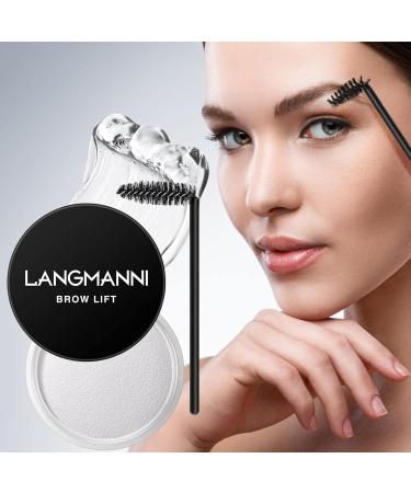 Brow Soap Transparent 3D Feathery Brows Makeup Balm - Waterproof Smudge Proof Eyebrow Styling Pomade For Natural Brows 3D Feathery Brows Makeup Balm As Trend Items Hersil - Buy Online on GoSupps.com