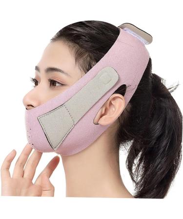 Double Chin Strap for Slimming Cheeks Firming Belt Band for Lifting the Cheek Slimming on the Face Facelift Belt Face Slim Thin Tight Pink Noodles - Buy Online on GoSupps.com