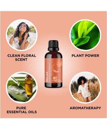 Maple Holistics Essential Oil Set - Refresh and Relax Calming Essential Oil Blends for Diffuser Aromatherapy and Baths - Relaxing Essential Oils for Diffusers for Home - Buy Online on GoSupps.com