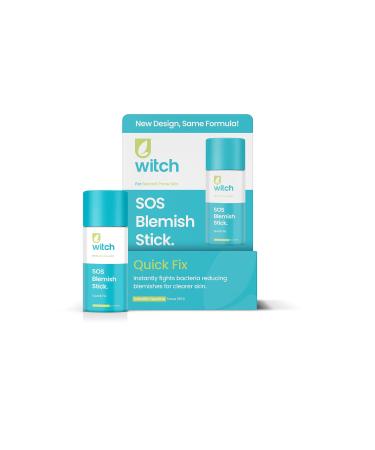 Witch SOS Blemish Stick fights bacteria works instantly reduces excess oil and blemishes. Vegan friendly. Packaging may vary exactly the same formula. 10 g (Pack of 1) - Buy Online on GoSupps.com
