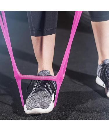 7 Rings Stretch Exercise Band - Yoga & Fitness Band for Home Workouts Physical Therapy | Pink Exercise Bands - Buy Online on GoSupps.com