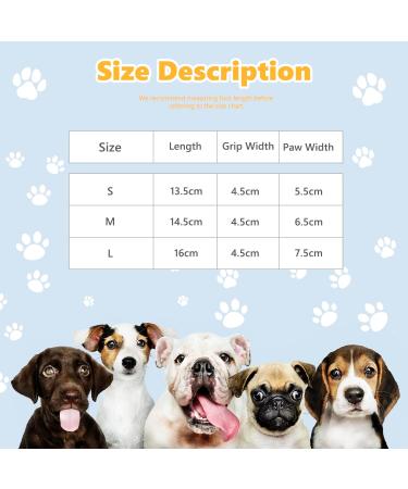 ALLY-MAGIC Anti Slip Dog Socks 2 Pairs Dog Paw Protector Dog Boots with Adjustable Straps Dog Grip Socks Traction Control for Small Dogs Indoor & Outdoor Hardwood Floor Walking Y7FHGW (S) - Buy Online on GoSupps.com