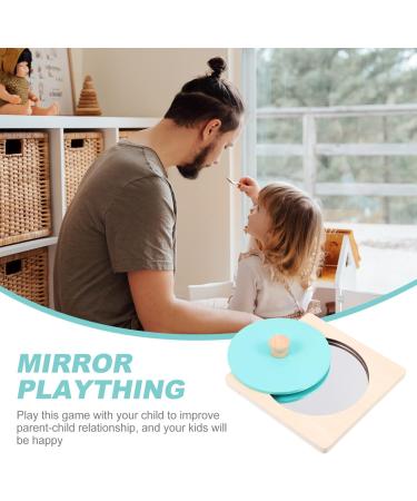 JOJOFUNY Montessori Funny Mirror Toy | Belly Time Mirror | Perfect Baby Gift for Newborns & Toddlers | Christmas & Birthday Ideas - Buy Online on GoSupps.com