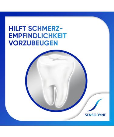 Sensodyne Sensitive Fluoride Toothpaste 75ml - Best Daily Toothpaste for Sensitive Teeth - Shop Now Internationally - Buy Online on GoSupps.com