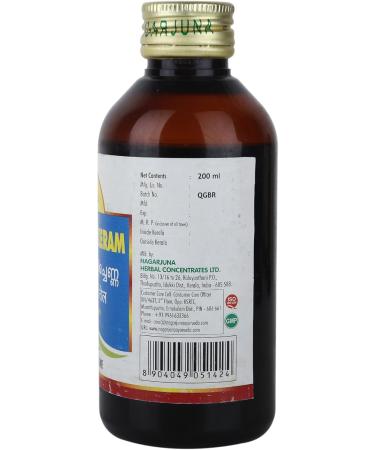 NAGARJUNA Jaathyaadi Keram -200 ML with Free Pachak Methi - Buy Online on GoSupps.com