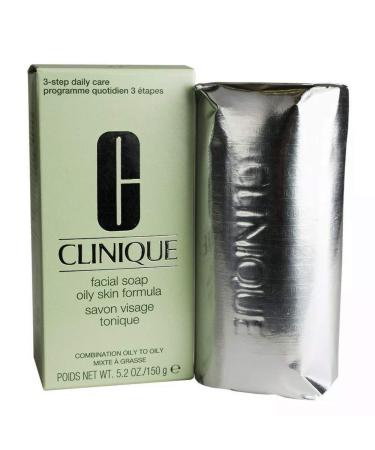 Clinique Facial Soap, Oily Skin Formula, 5 Ounce - Buy Online on GoSupps.com