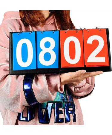 APORO Portable Table Top Scoreboard Flipper - Multi Sports Score Flip Scoreboard - Buy Online on GoSupps.com