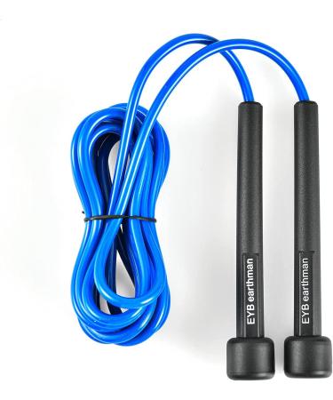 EYB Earthman Adjustable Jump Rope for Adults & Kids - Lightweight Speed Skipping Rope for Aerobic Exercise & Endurance Training - Buy Online on GoSupps.com