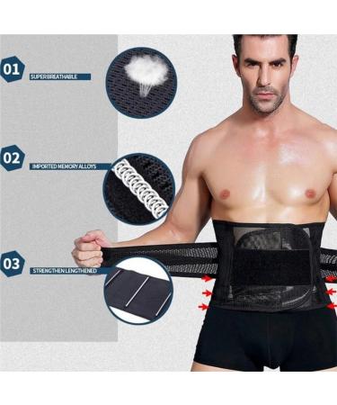 Back Support Back Brace Lumbar Support Waist Cincher Shapewear Tummy Control Girdle Underbust Corset Slimming Body Shaper Back Support Belt(X-Large) X-Large Black - Buy Online on GoSupps.com