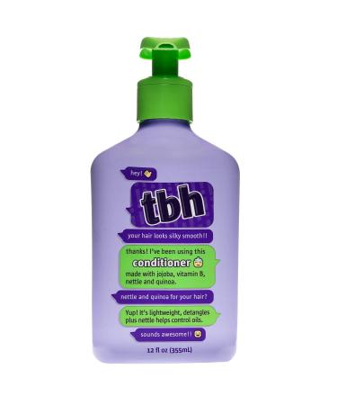 TBH Teen & Kids Conditioner- Lightweight and Detangling Hydrating Hair Conditioner for Dry  Oily  Fine  Curly  and All Hair Types - Tween and Kids Hair Conditioner - Sulfate  Paraben Free - 12 oz - Buy Online on GoSupps.com