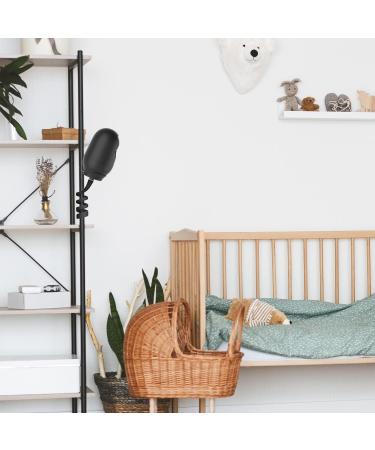 Holaca Flexible Baby Monitor Holder for Nooie 2K Surveillance Camera - Secure & Adjustable | WiFi Compatible (Black) - Buy Online on GoSupps.com