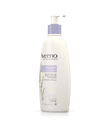 Aveeno Stress Relief Body Lotion with Lavender & Natural Oatmeal - 18 fl. oz - Buy Online on GoSupps.com