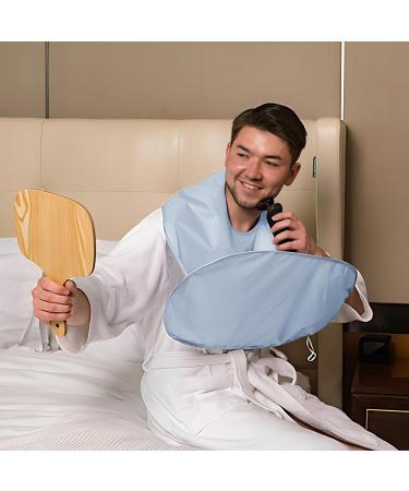 Linkidea Beard Bib Apron for Men - Foldable Multi-Purpose Trimming Catcher & Non-Stick Grooming Cape (Grey) | Perfect Gift for Bearded Men - Buy Online on GoSupps.com