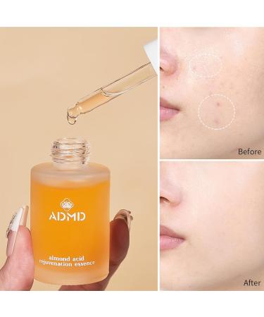 Almond Clear Mandelic Acid Serums 30ml Rejuvenating Anti-Aging Face Serums Non-Greasy Facial Radiance Serums Light Skin Care Prevent Pores Geteawily - Buy Online on GoSupps.com